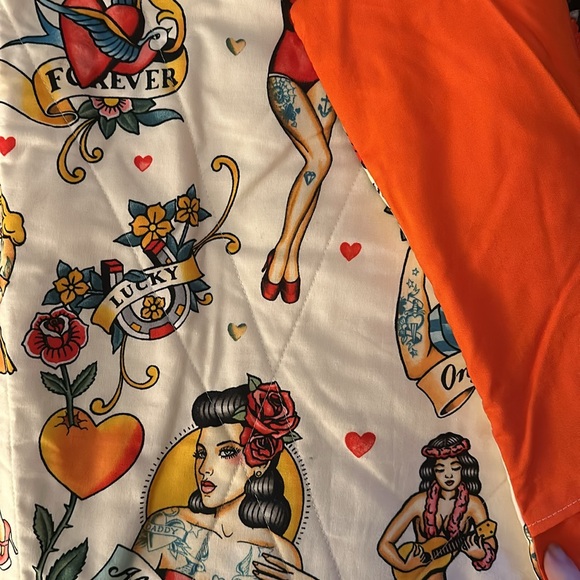 20x20 Handmade Day of the Dead inspired throw pillow covers! - Picture 7 of 7